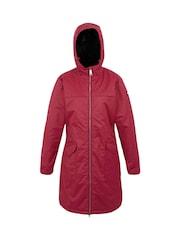 Regatta Red Romine II Long Length Waterproof Jacket - Image 7 of 9