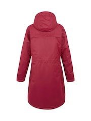 Regatta Red Romine II Long Length Waterproof Jacket - Image 8 of 9