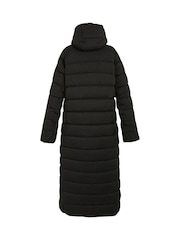 Regatta Black Shower Resistant Elender Long Padded Coat - Image 14 of 14
