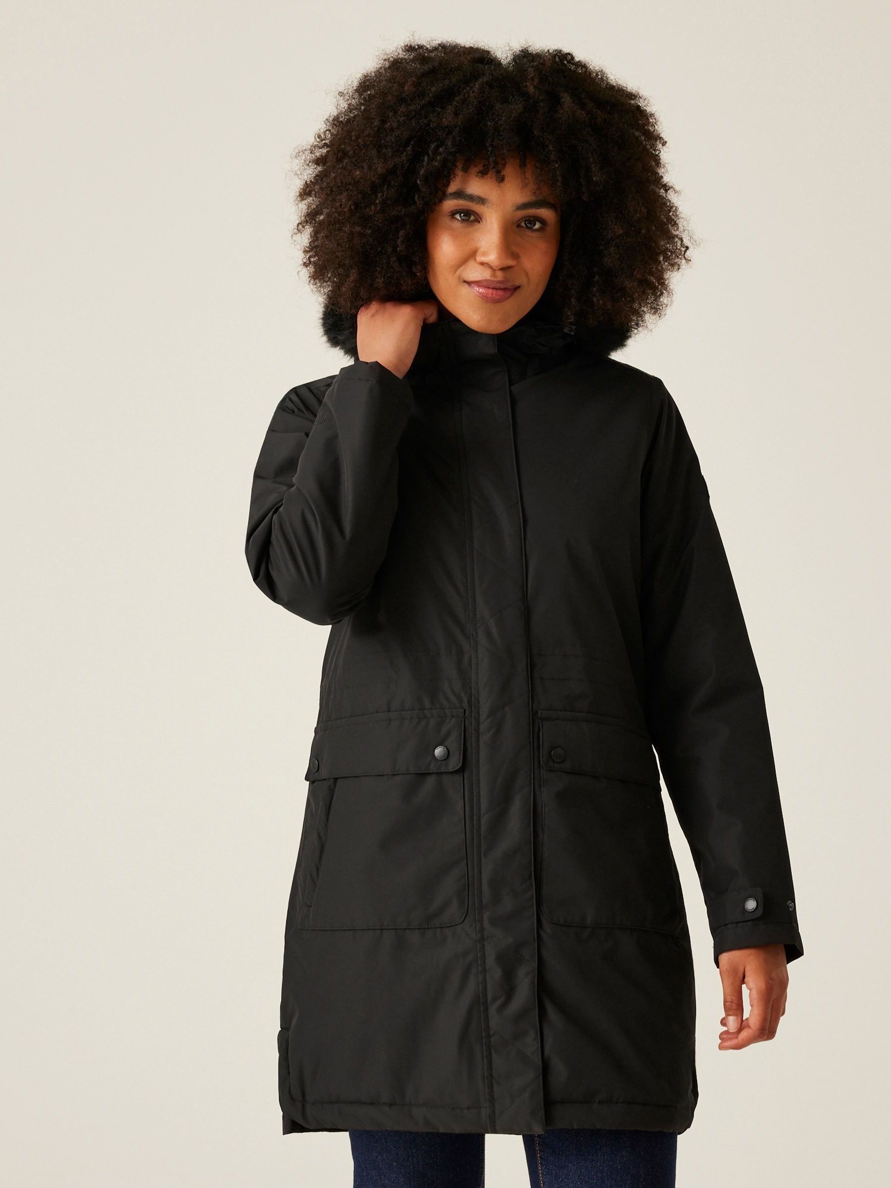 Buy Regatta Black Sabinka II Waterproof Jacket from Next Luxembourg