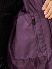 Regatta Purple Shower Resistant Elender Long Padded Coat - Image 5 of 8