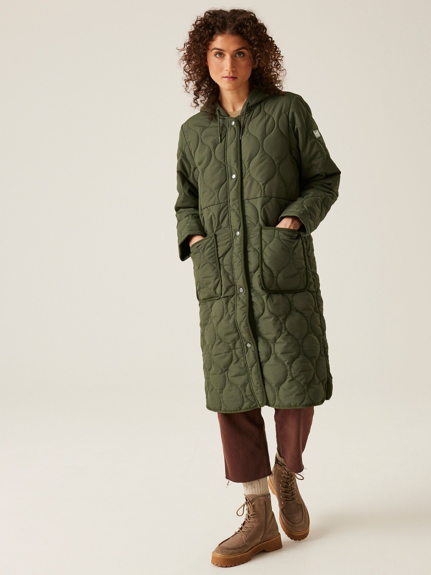 Regatta green jacket shop