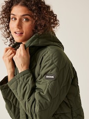 Зеленый - Regatta Shower Resistant Jaycee II Jacket - Изображение 5 из 8