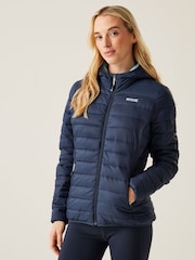 Regatta Blue Shower Resistant Womens Hood Marizion Jacket - Image 1 of 8