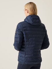 Regatta Blue Shower Resistant Womens Hood Marizion Jacket - Image 2 of 8