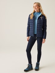 Regatta Blue Shower Resistant Womens Hood Marizion Jacket - Image 3 of 8