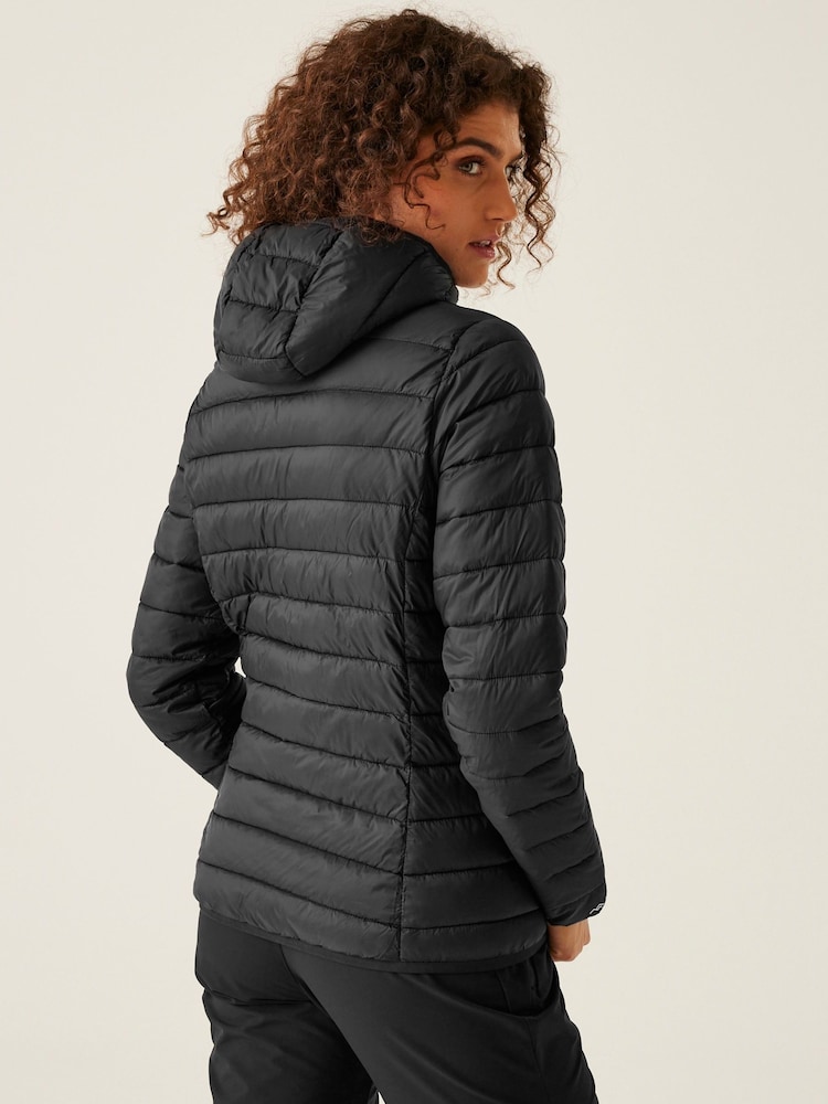 Regatta Black Shower Resistant Womens Hood Marizion Jacket - Image 2 of 9