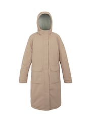 Regatta Natural Yarli Fleece Lined Waterproof Jacket - Image 10 of 12