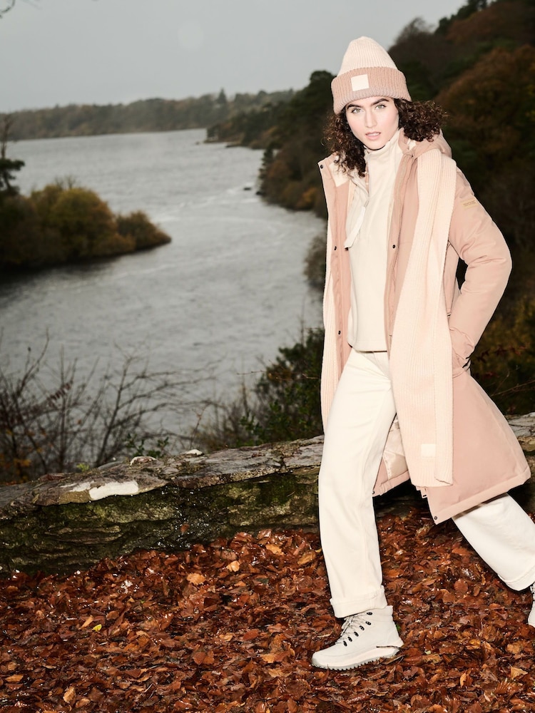 Regatta Natural Yarli Fleece Lined Waterproof Jacket - Image 2 of 12