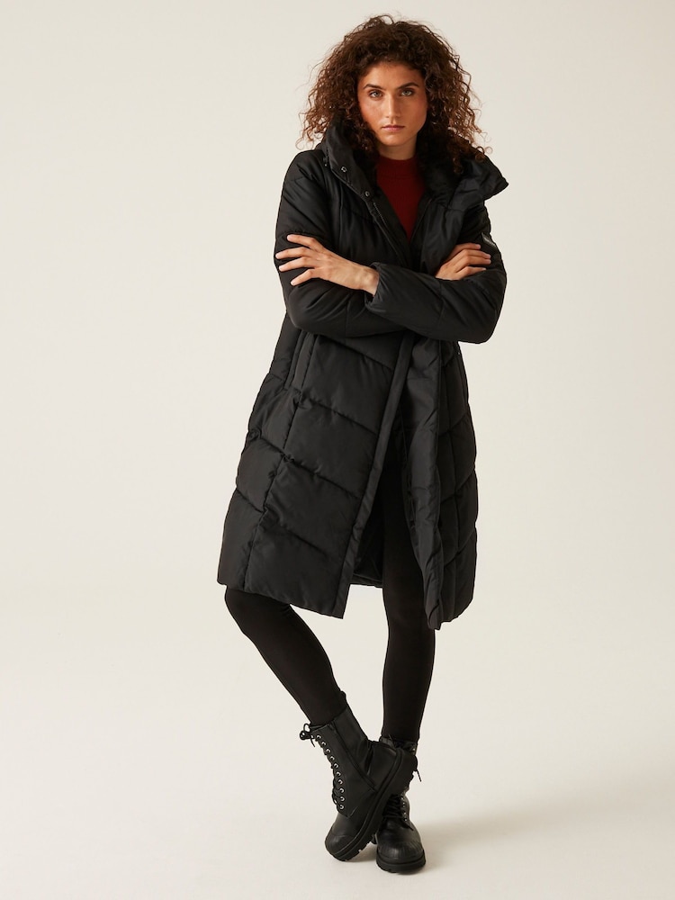 Regatta Black Shower Resistant Nurie Jacket - Image 4 of 7