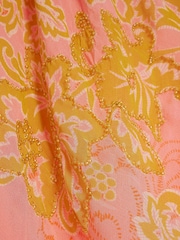 River Island Pink One Shoulder 100% Cotton Top - Image 4 of 4