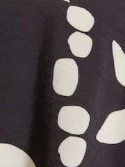 River Island Brown Floral Frill Sleeve Maxi Dress - Image 4 of 4