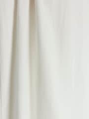 River Island White Split Waistband 100% Cotton Midaxi Skirt - Image 4 of 4