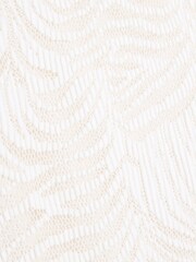 River Island Cream Mini Crochet 100% Cotton Skater Dress - Image 4 of 4