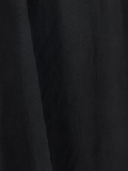 River Island Black Split Waistband 100% Cotton Midaxi Skirt - Image 4 of 4