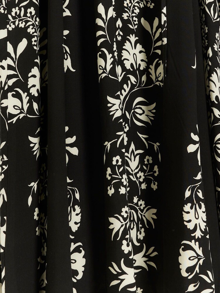 River Island Black Floral Beaded Swing Maxi Dress - Image 4 of 4