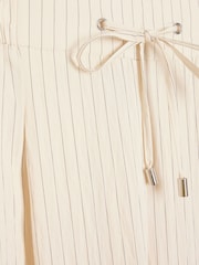 River Island Cream Stripe Wide Leg Trousers - Image 4 of 4