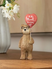 Natural Bertie Bear To The Moon and Back Ornament - Image 1 of 5