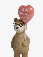 Natural Bertie Bear To The Moon and Back Ornament - Image 5 of 5