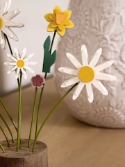 Natural Wooden Spring Flower Ornament - Image 2 of 3