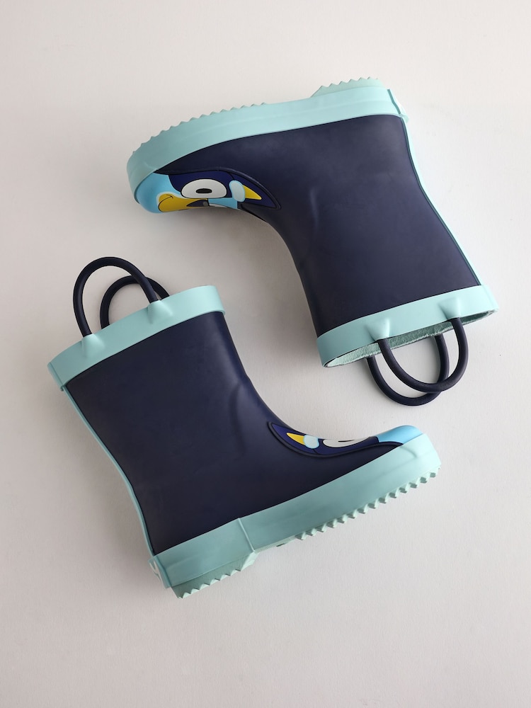Marineblauw - Bluey Regenlaarzen met handgreep - Image 3 of 6