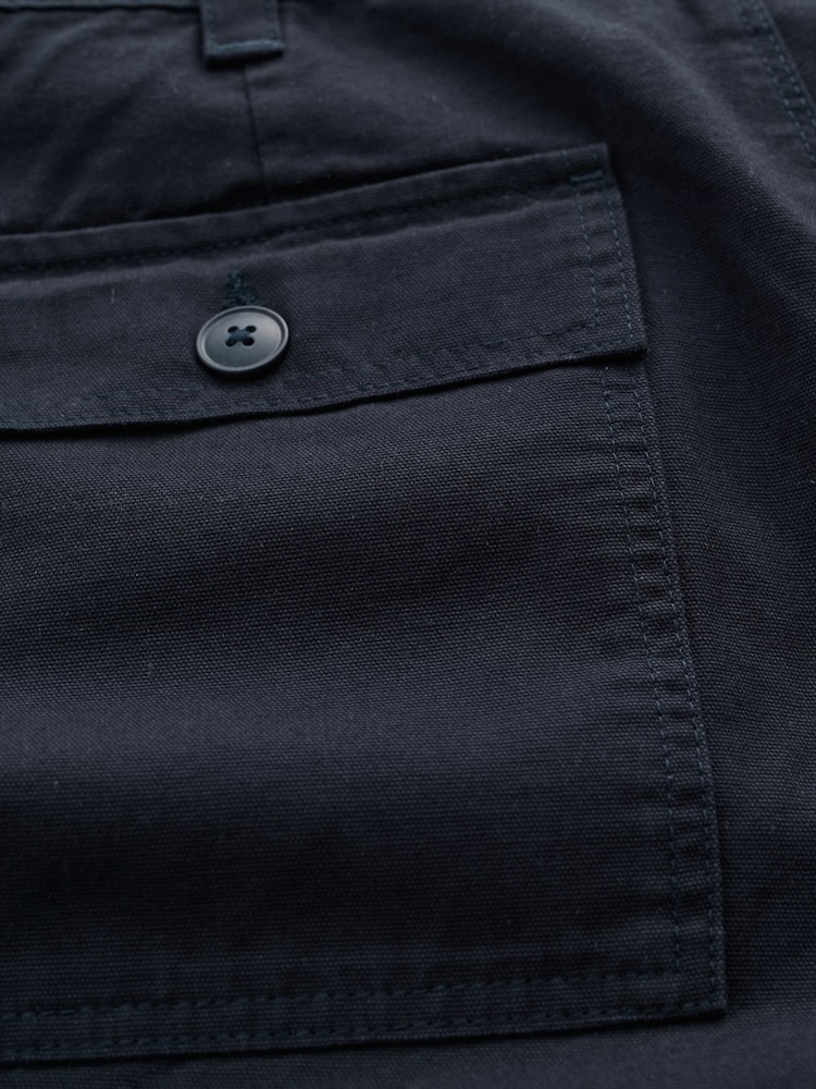 Seasalt Cornwall Blue Mens Stokerman 100% Cotton Shorts - Image 5 of 5 Seasalt Cornwall Blue Mens Stokerman 100% Cotton Shorts - Image 5 of 5