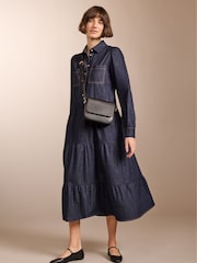 Baukjen Dark Blue Mel Organic Dress - Image 1 of 5