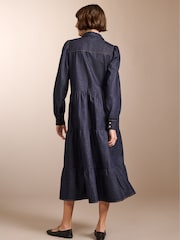 Baukjen Dark Blue Mel Organic Dress - Image 4 of 5