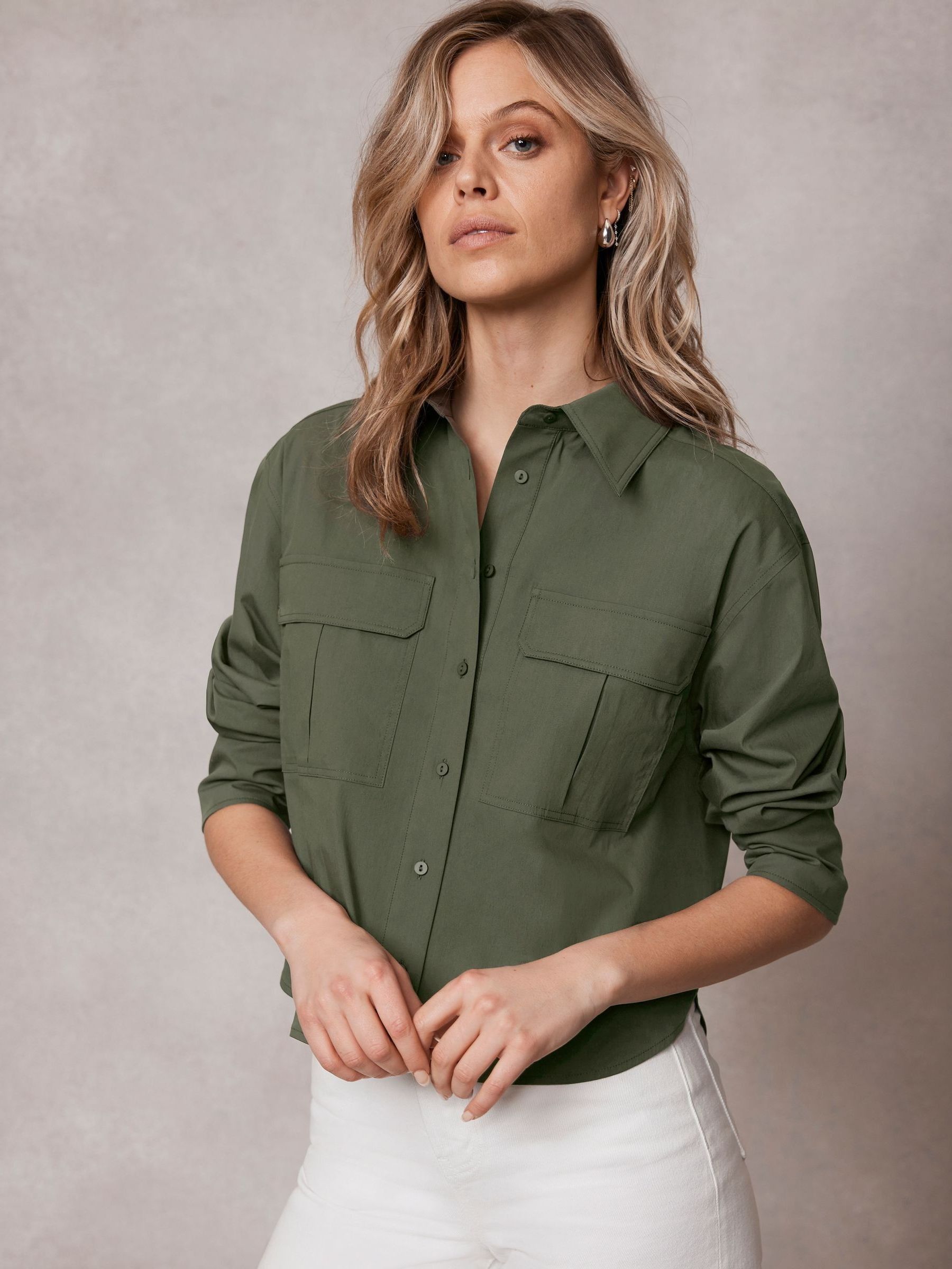 Mint velvet green top cheap