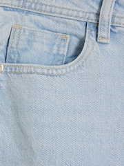 River Island Light Blue Mom High Rise Bum Sculpt Denim Jeans - Image 4 of 5