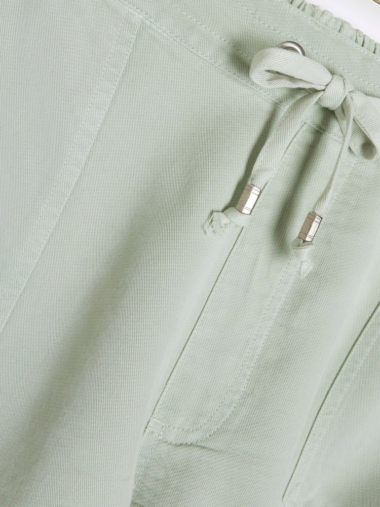 River Island Lässige Shorts aus Lyocell in Relaxed Fit - Bild 4 von 4