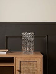 BHS Clear Bobble Glass Vase - Image 3 of 4