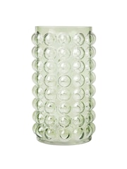 BHS Light Green Bobble Glass Vase - Image 4 of 4