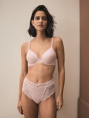 Light Pink Pad Full Cup A-E Lace Ultimate Comfort Bra - Image 3 of 7