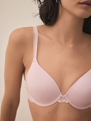Light Pink Pad Full Cup A-E Lace Ultimate Comfort Bra - Image 6 of 7