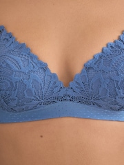 Blue Pad Non Wire A-E Lace Ultimate Comfort Bra - Image 8 of 8
