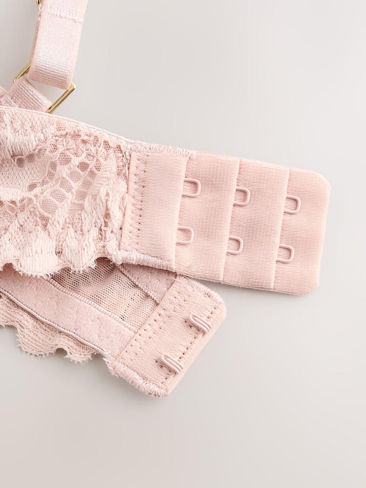 Light Pink Pad Balcony A-E Lace Ultimate Comfort Bra - Image 11 of 11 Light Pink Pad Balcony A-E Lace Ultimate Comfort Bra - Image 11 of 11