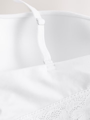 White Ultimate Comfort Light Pad Non Wire Lace Trim Bra A-D - Image 11 of 11