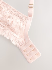 Pink DD+ Pad Balcony A-E Lace Ultimate Comfort Bra - Image 6 of 6