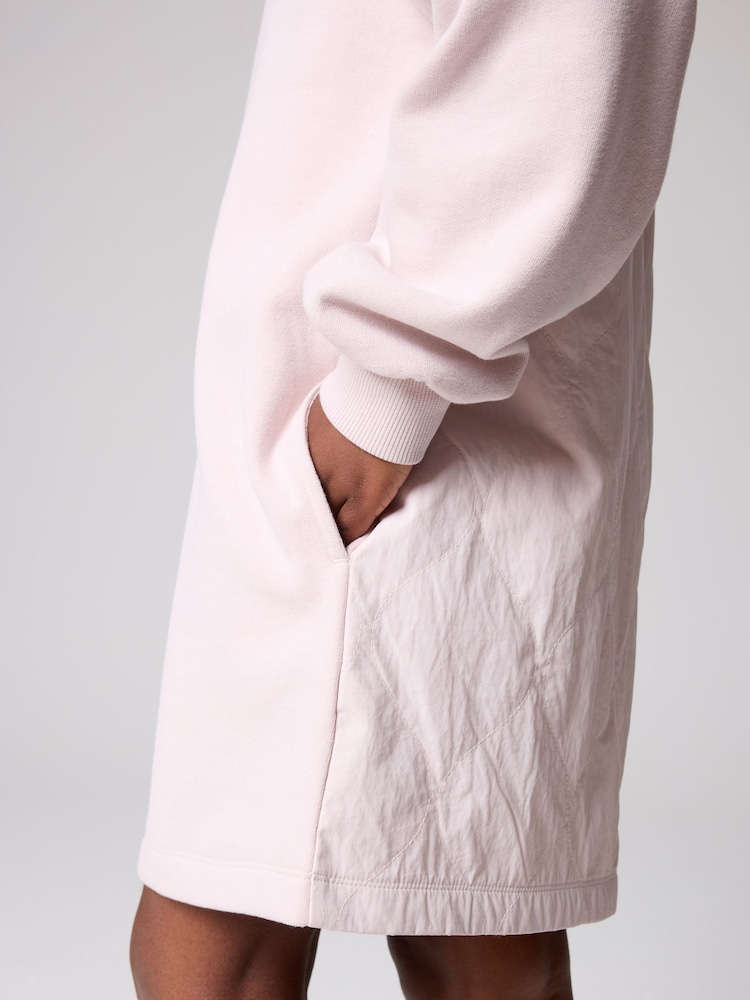 smALLSAINTS Girls Nylon Quilted Sweat Dress - Image 5 of 9