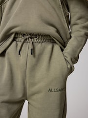 smALLSAINTS Khaki Green Logo Washed 100% Cotton Hoodie and Joggers Boys Set - Image 8 of 11