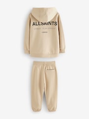 Conjunto de sudadera con capucha extragrande y pantalones de chándal para niños de algodón 100% Underground de smALLSAINTS - Imagen 9 de 11
