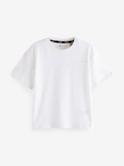 Pourpre/blanc - smALLSAINTS Boys Logo Crew décontracté 100% coton T-Chemises 3 Lot - Image 2 de 6