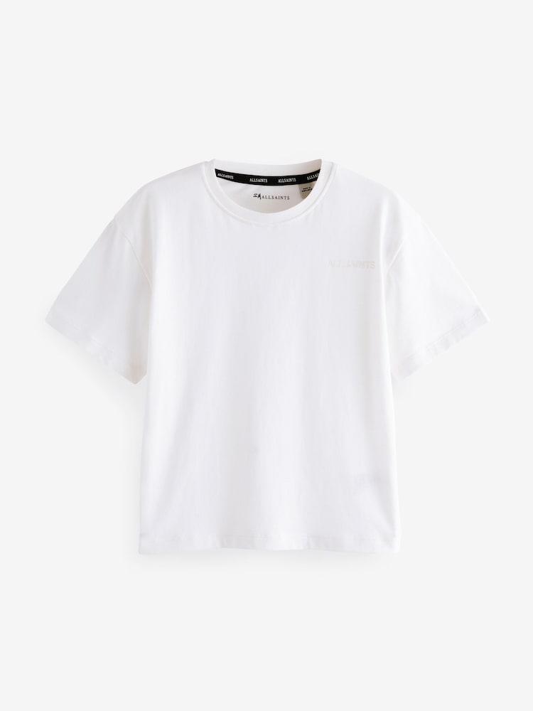 Pourpre/blanc - smALLSAINTS Boys Logo Crew décontracté 100% coton T-Chemises 3 Lot - Image 2 of 6