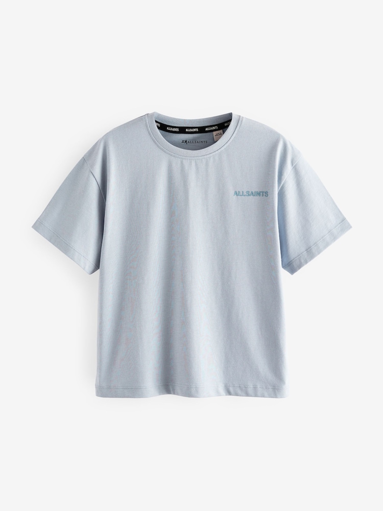 Pourpre/blanc - smALLSAINTS Boys Logo Crew décontracté 100% coton T-Chemises 3 Lot - Image 3 of 6