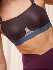 Triumph Purple Triaction Gravity Lite Non wired Bra - Image 2 of 4