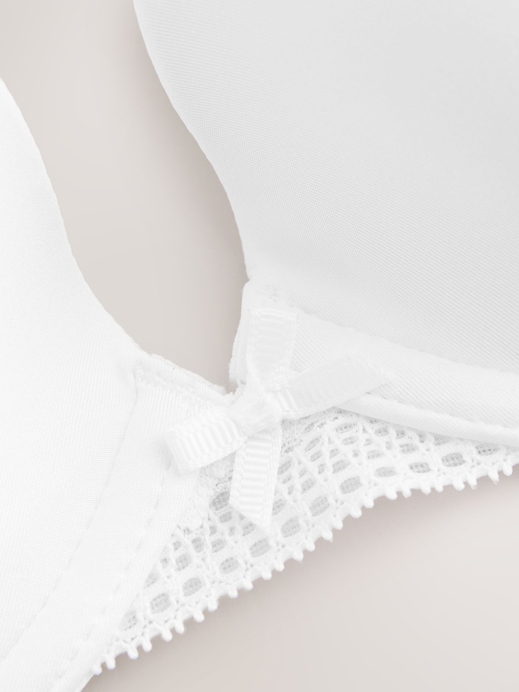 Blanco - A-E Light Pad Lace Bra - Imagen 9 de 9 Blanco - A-E Light Pad Lace Bra - Imagen 9 de 9