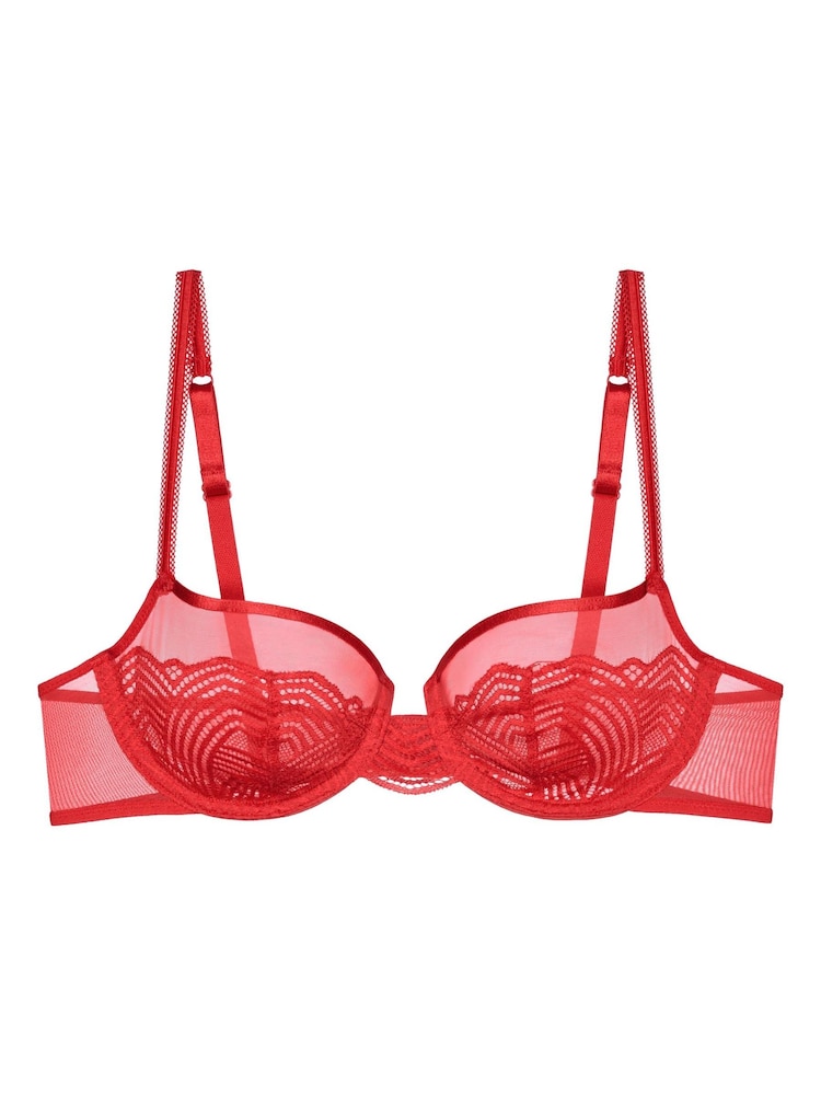 Triumph Red Delightful Spotlight Wired Bra - Image 5 of 5
