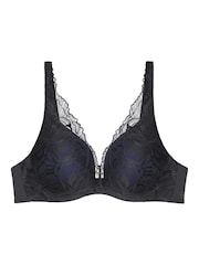 Negro - Triumph Nude Body Make-Up Illusion Lace Wired and Padded Bra - Imagen 5 de 5