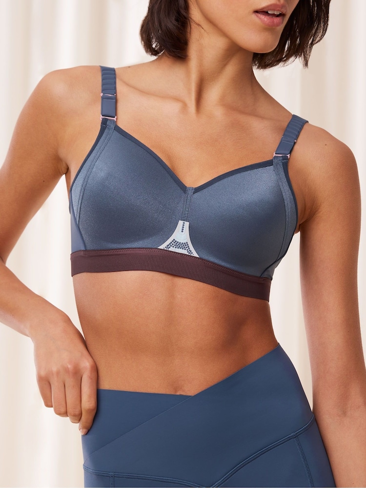 Triumph Blue Triaction Gravity Lite Padded Bra - Image 1 of 6